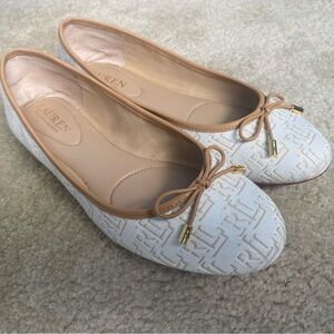 Ralph Lauren Logo Flats size 7